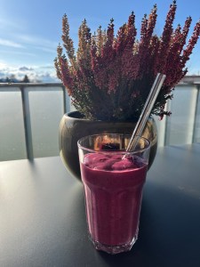 Roter Smoothie